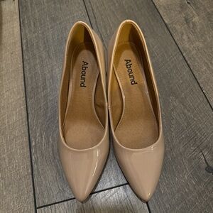 Abound Women's Nude Patent Heels